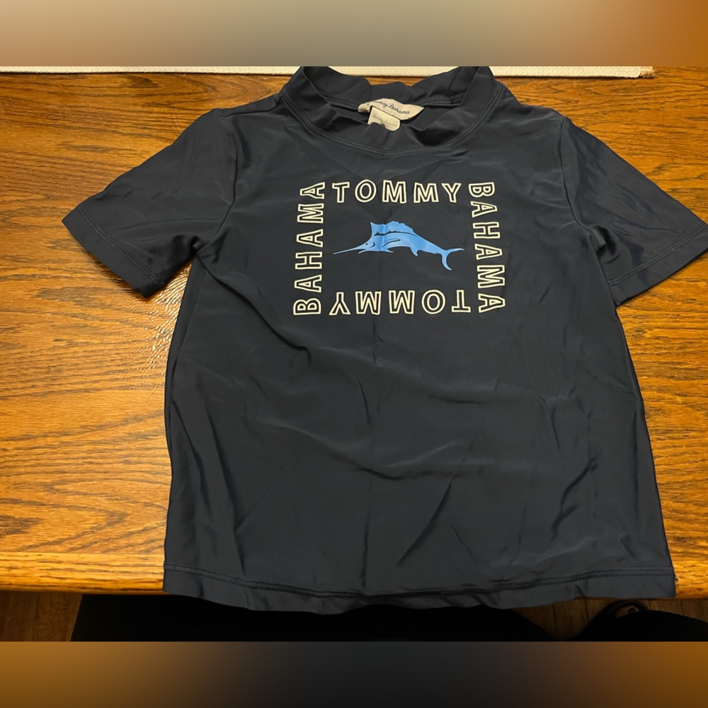 Tommy Bahama Kids Navy Rashguard